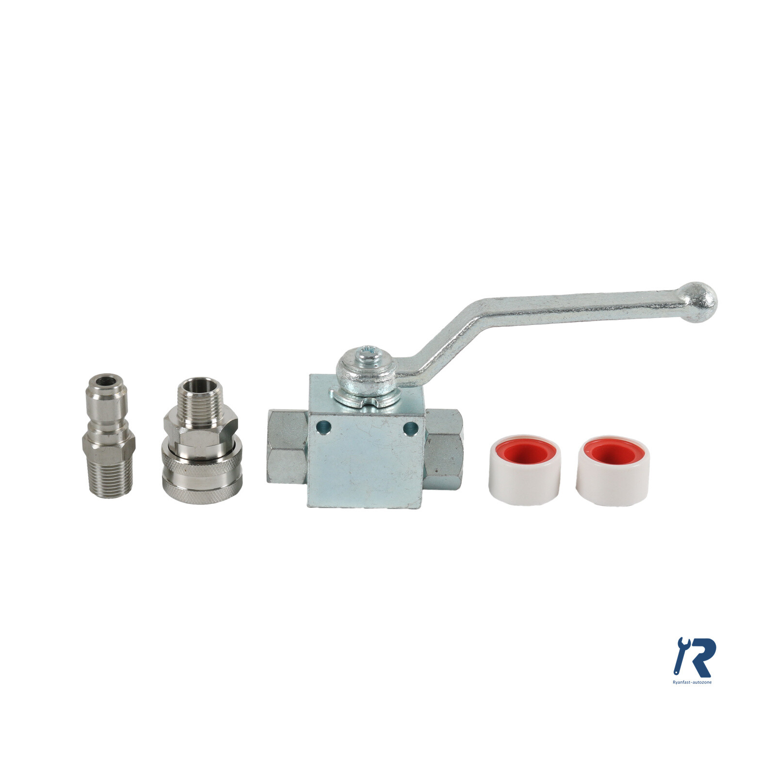 NEW 3/8″ Ball Valve for Pressure Washers Max 4500 PSI 3/8″ fitting Female Out