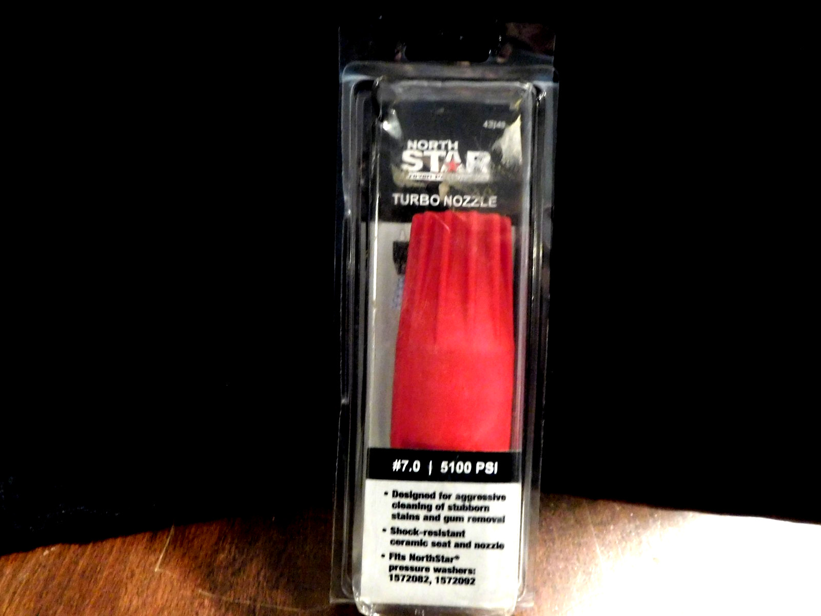 NORTHSTAR ROTATING PRESSURE WASHER TURBO NOZZLE NEW ( up to 5100 PSI)