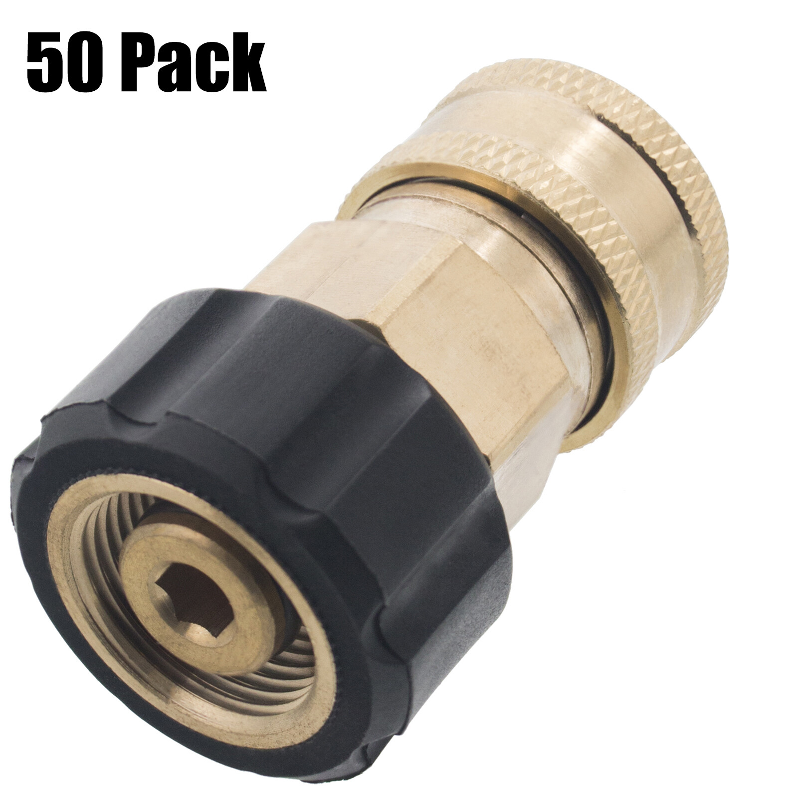 50 Erie Tools Pressure Washer 3/8″ Female NPT – M22 Quick Connect Socket Coupler