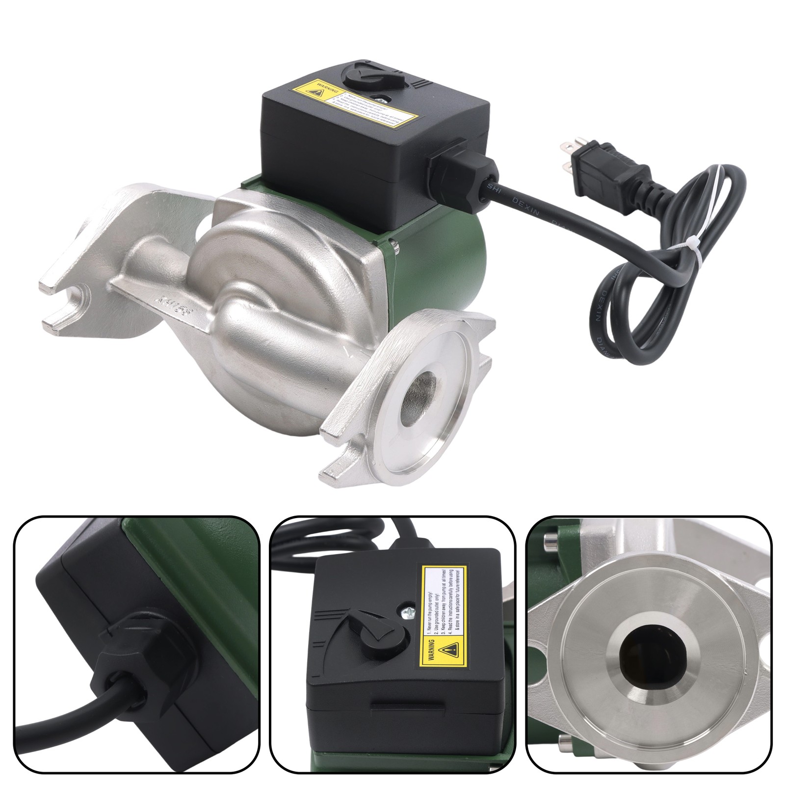 009-SF5 Flanged High Velocity Water Circulating Pump 1/8 HP 115V 10 GPM 150 PSI