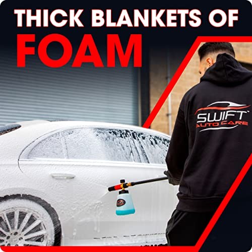 Swift Premium Foam Cannon for Pressure Washer – Heavy Duty Foam Sprayer for
