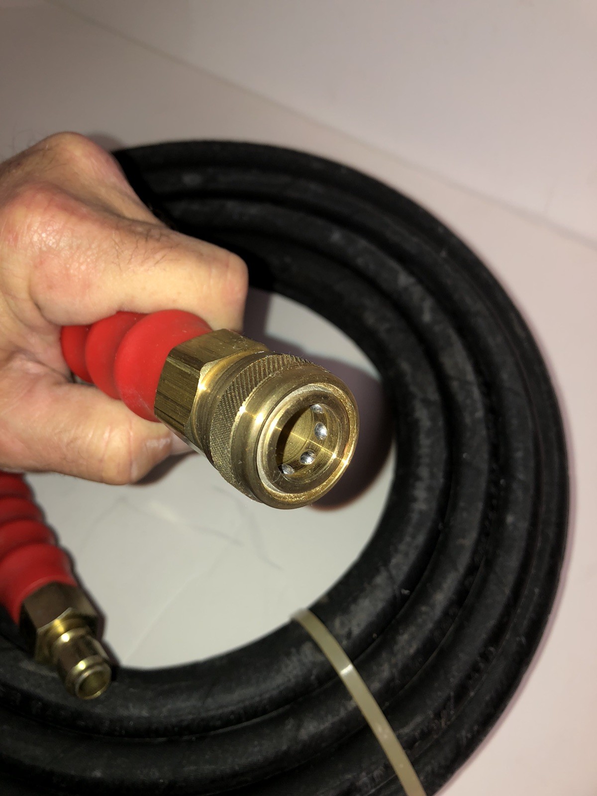 NOS INDUSTRIAL 3/8″ Pressure Washer Hose 50 Feet 4000 PSI Hot Water DN10 Rated