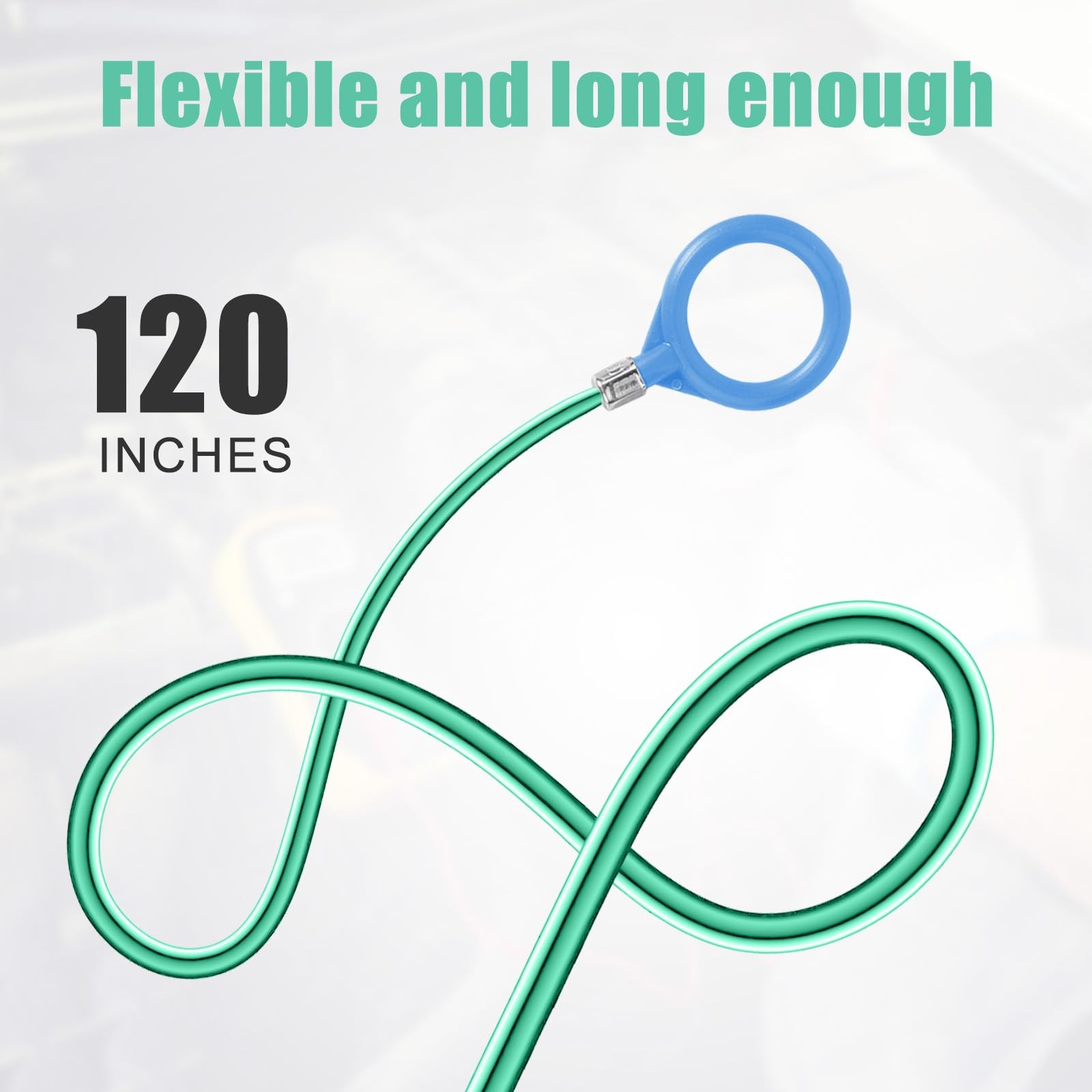 Auto Sunroof Drain Cleaning Tool, 118in Long as shown in the detailed picture