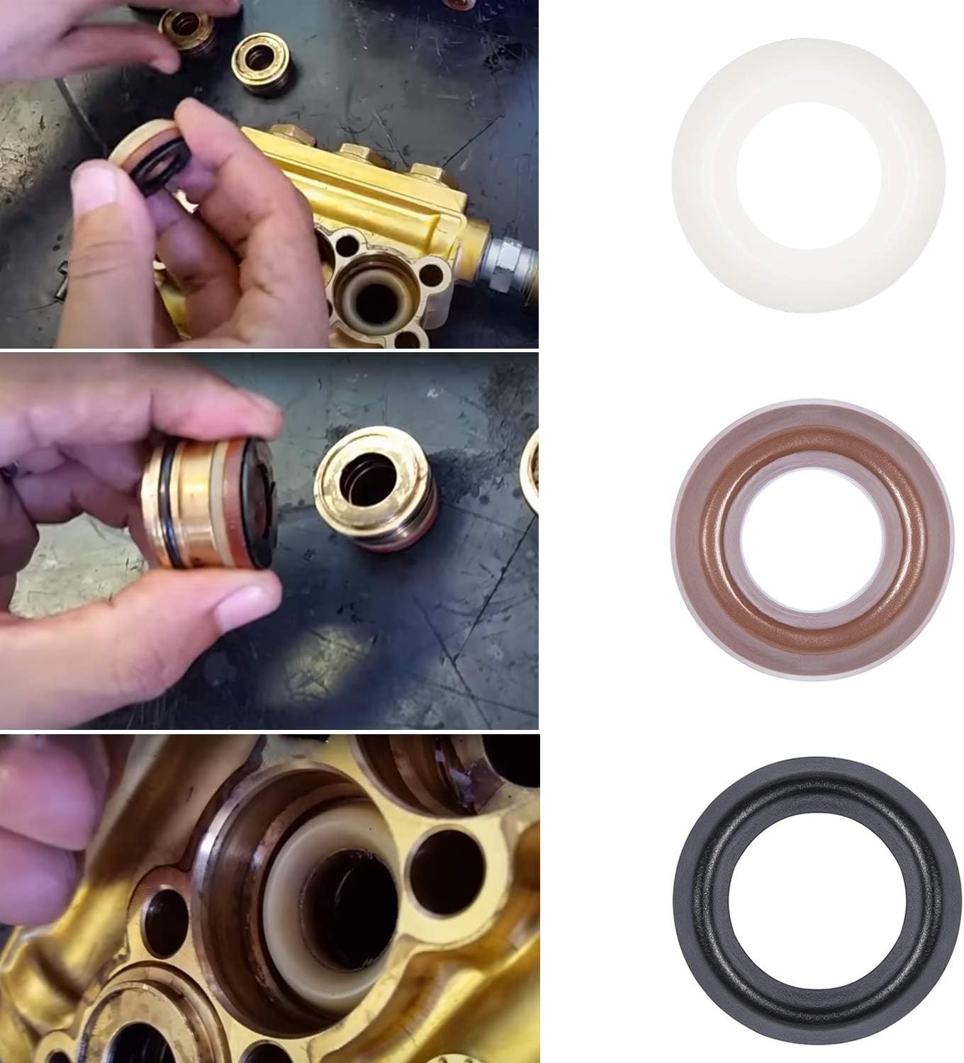Comet ZWD ZWD-K Pump Seals 5019.0064.00, 5019006400 Pressure Washer Seal Kit
