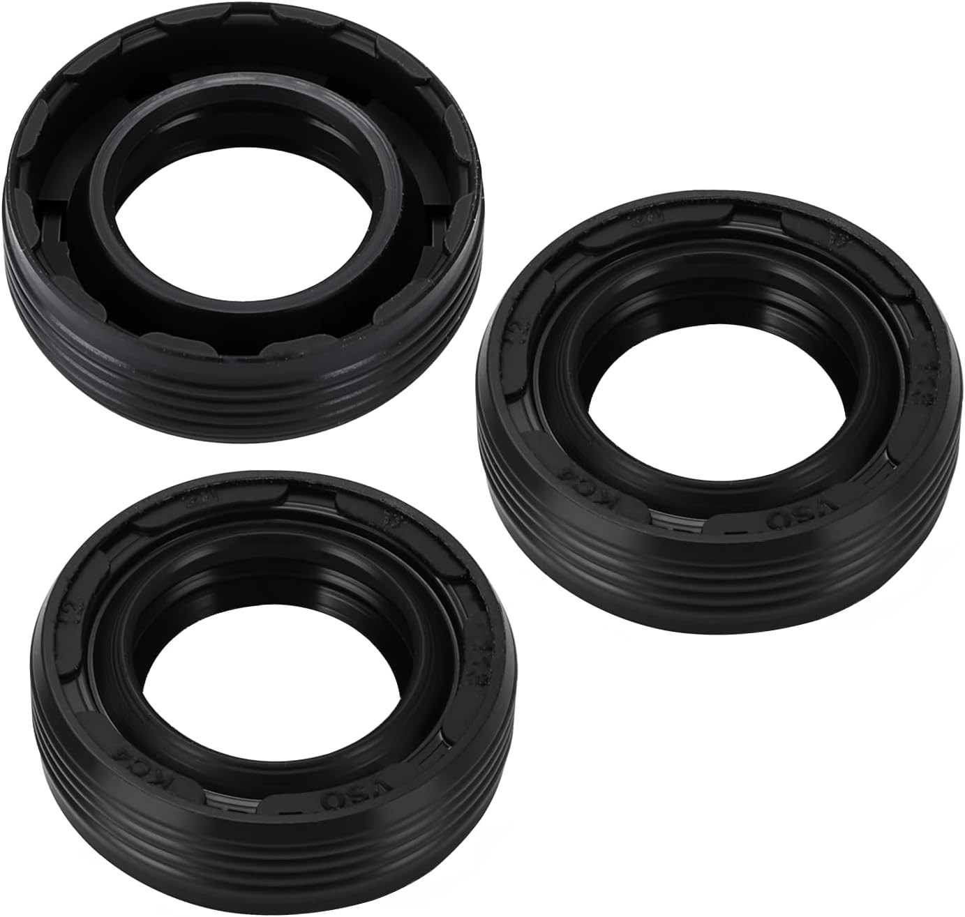 For Simpson Pressure Washer Pumps 7105741 Black Replacement Oil Seal Kit 3-Pack