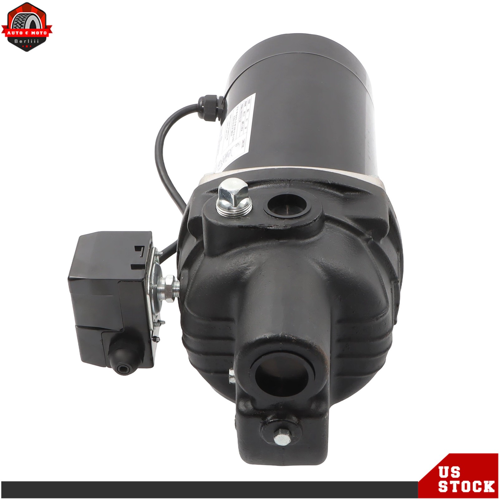 Heavy Duty SWS100 1 HP 1PH Shallow Well Jet Pump Up to 510 GPH 115/230V 3480RPM