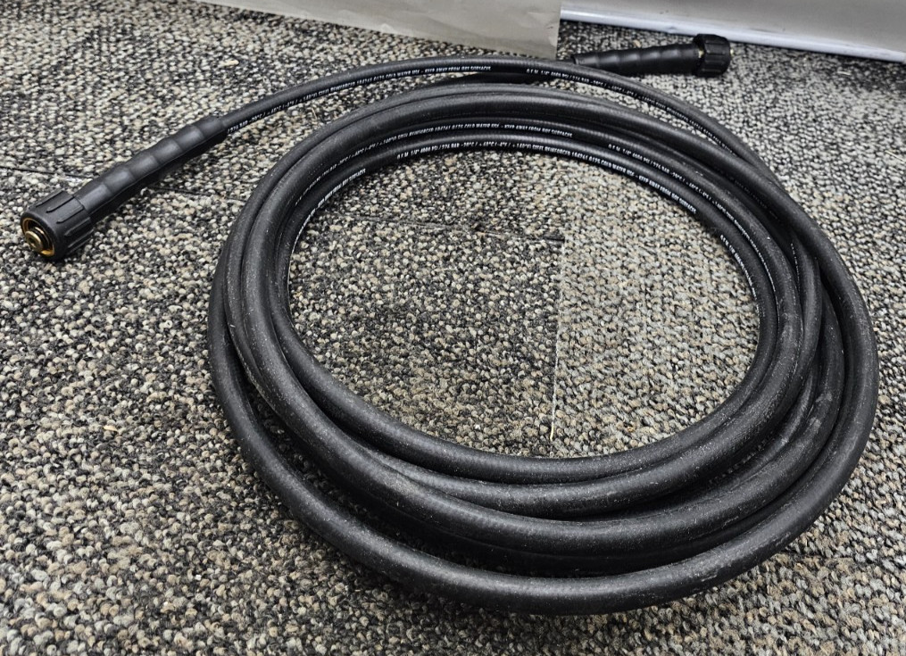4000PSI 1/4″ Pressure Washer Hose, 20ft. Long Black 104261 0125 For Cold Water