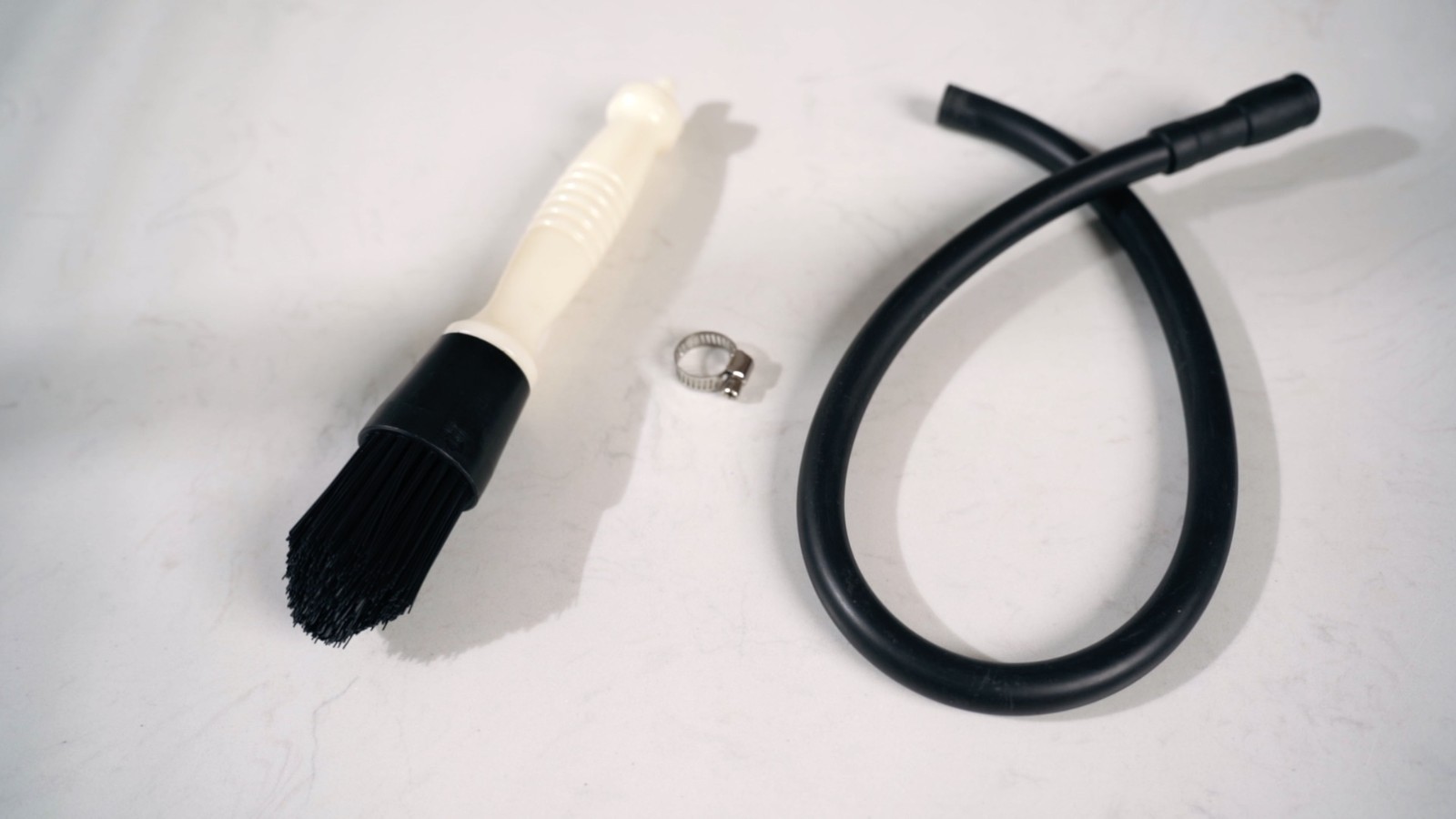 27.5″ Flow Hose Parts Washer Brush – Wear Resistant Cleaning Tool for Auto Detai