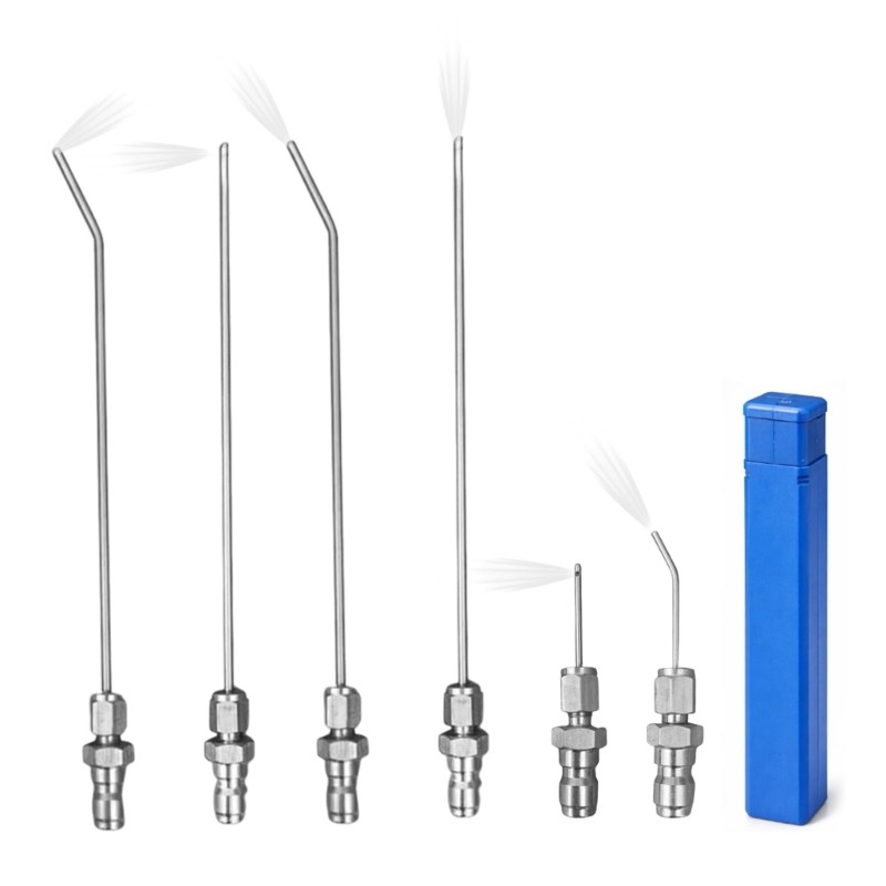 Stainless Steel Pressure Washer Nozzle Needle Set for Appliance Cleaning