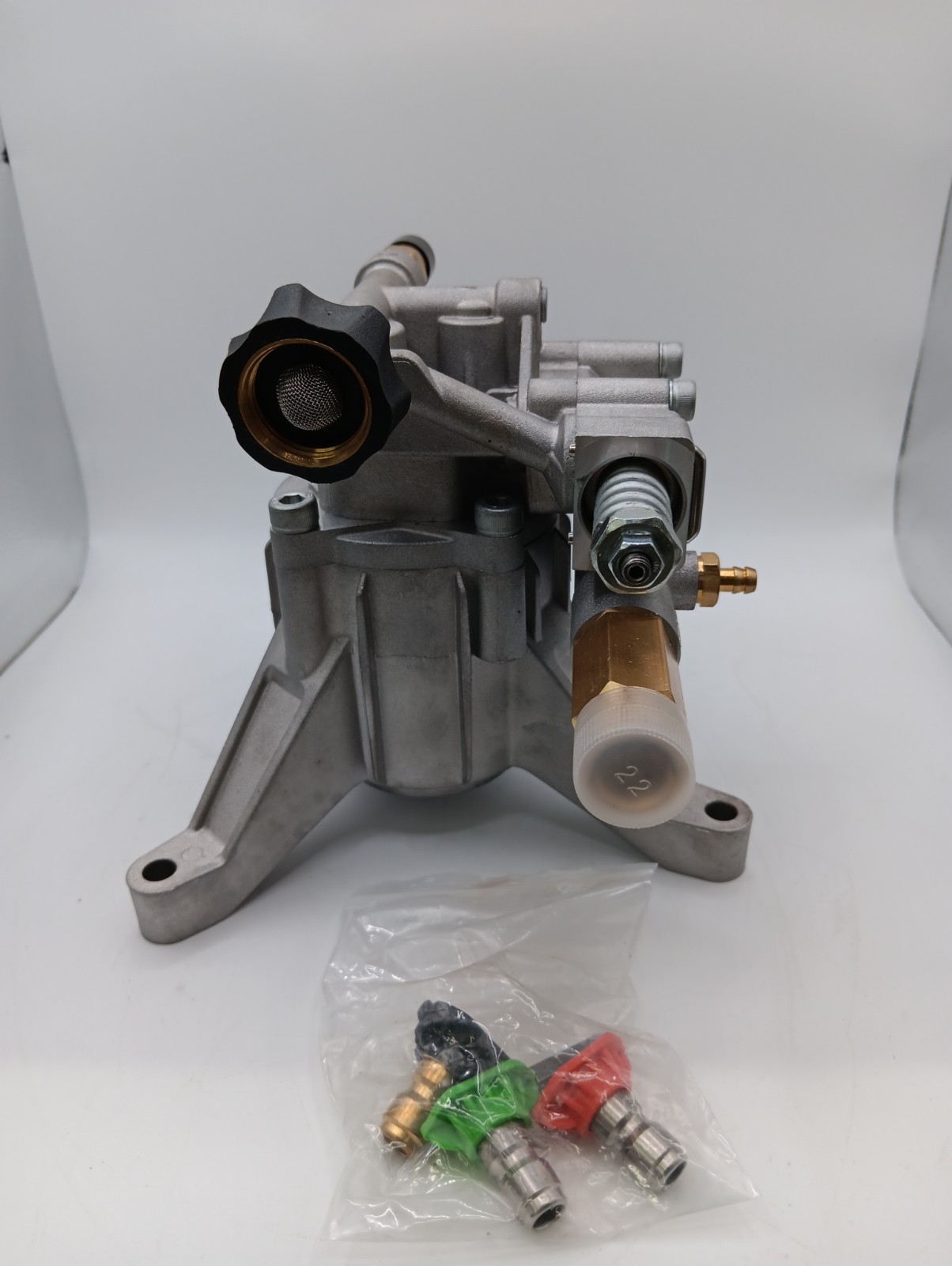 TOOLCY 7/8″ Shaft Vertical Pressure Washer Pump – Rear Inlet/Outlet Max 3100 PSI