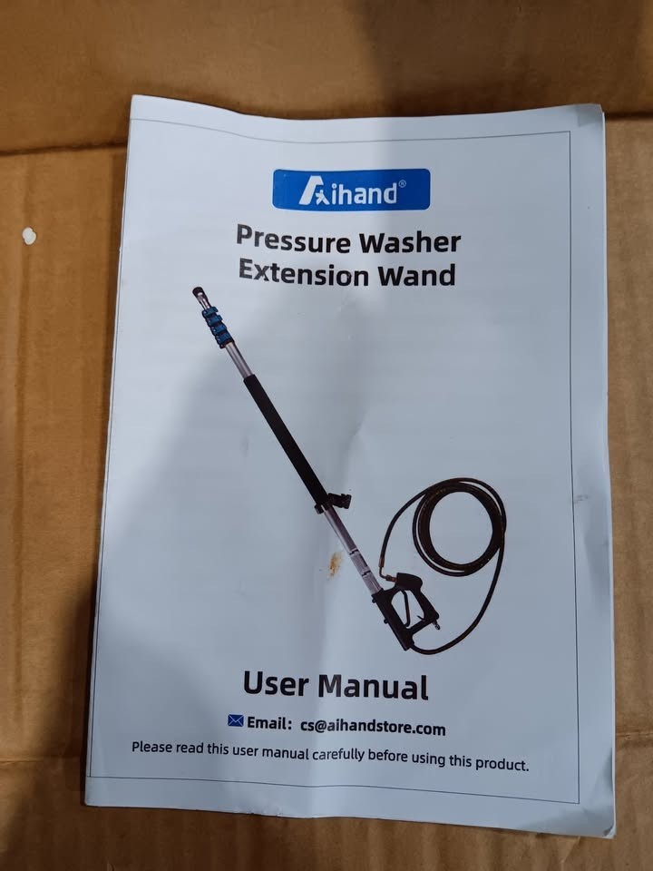AiHand 24FT Telescoping Pressure Washer Wand Extension