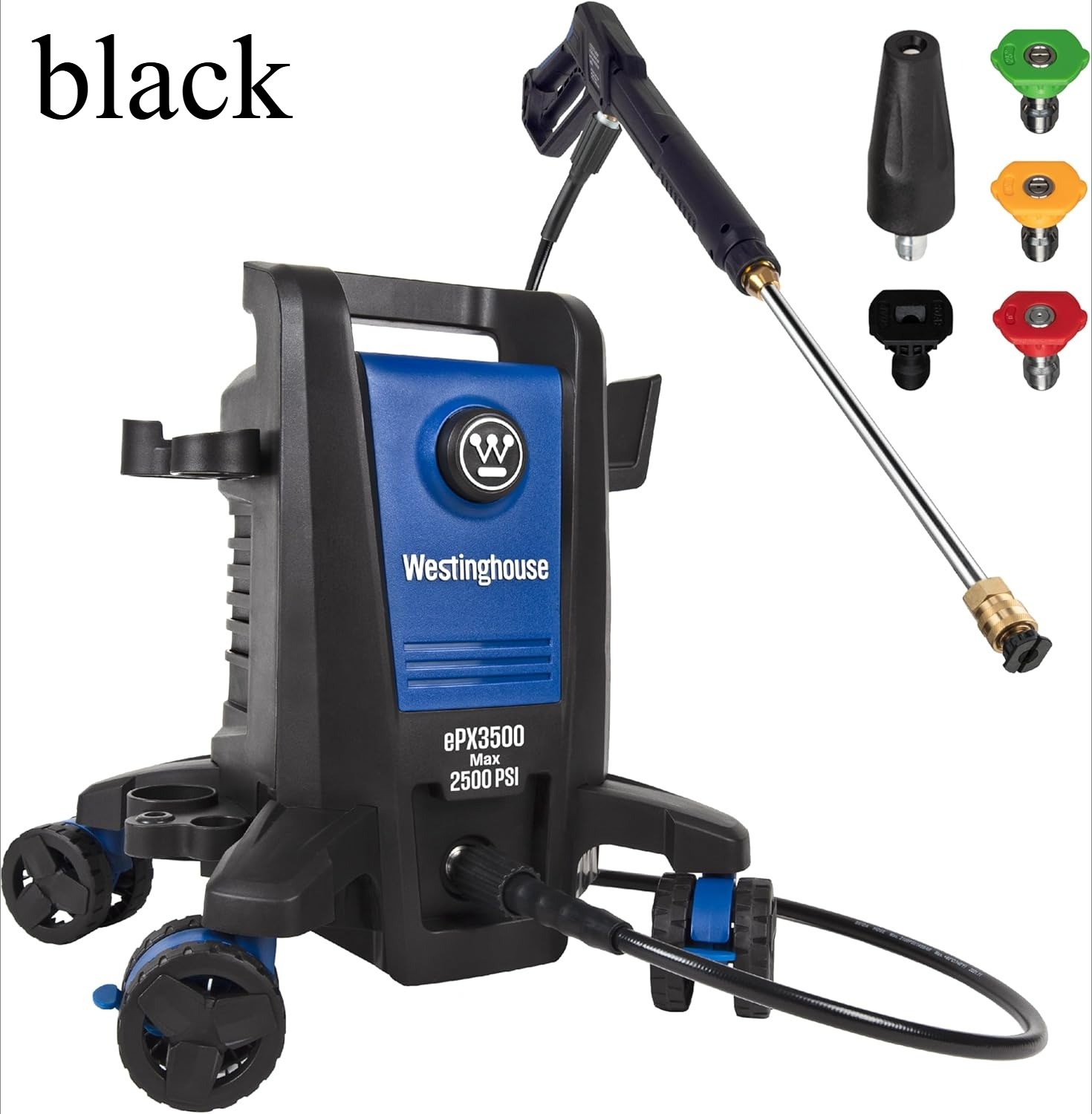 Westinghouse ePX3500 Electric Pressure Washer, 2500 Max PSI 1.76 Max GPM