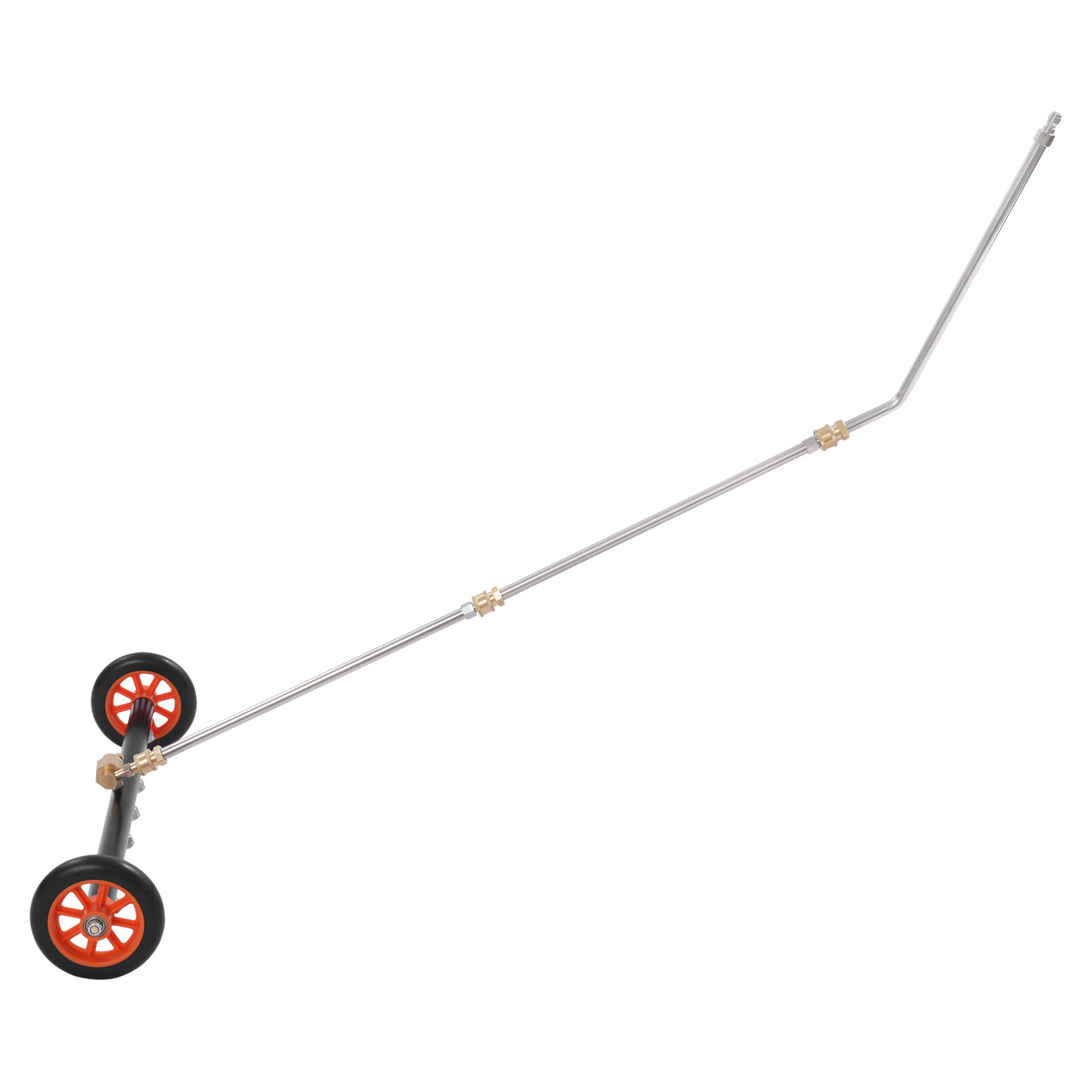 22″ Pressure Power Washer Undercarriage Under Car Cleaner Water Broom w/7 Nozzle