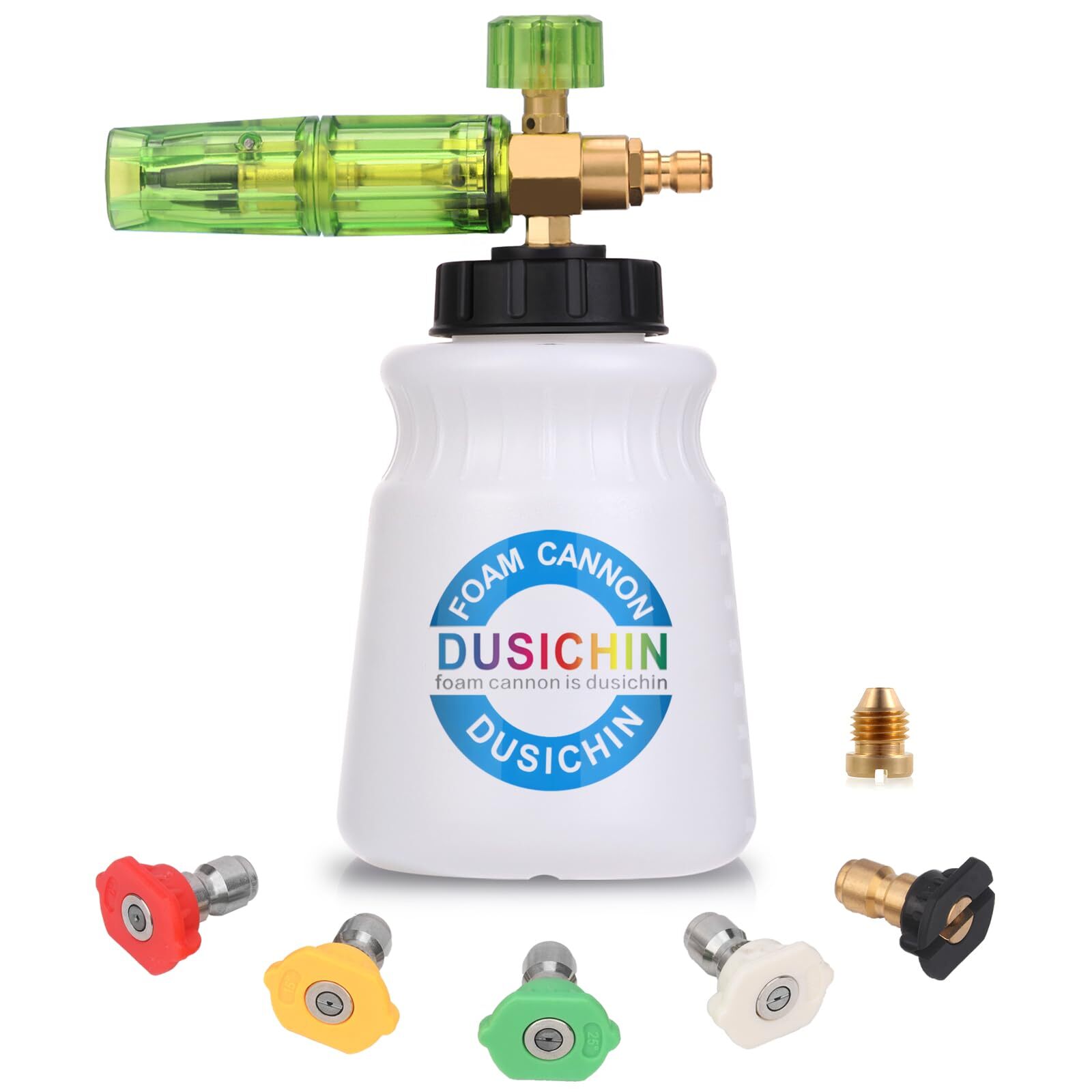 Power Pressure Washer Attachment Sprayer Dispenser Car Wash Soap Foam Blaste…