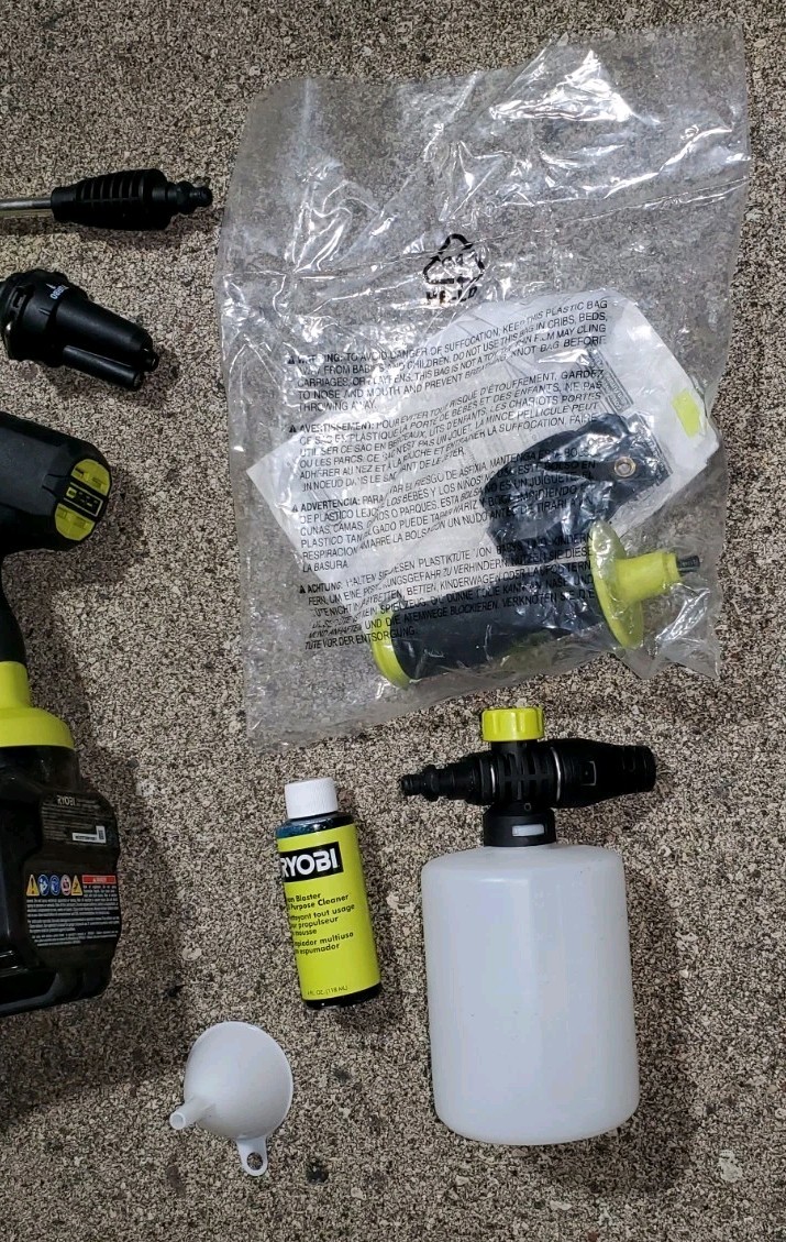 RYOBI 40V HP Brushless EZClean 600 PSI Cold Water Power Cleaner (No Battery)