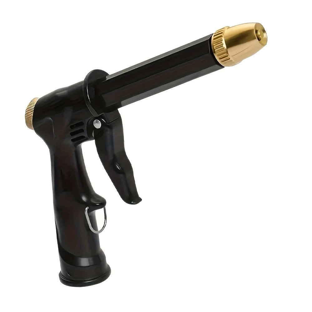 2X High Pressure Water Gun – 360° Rotating Nozzle, American Thread for Car Patio