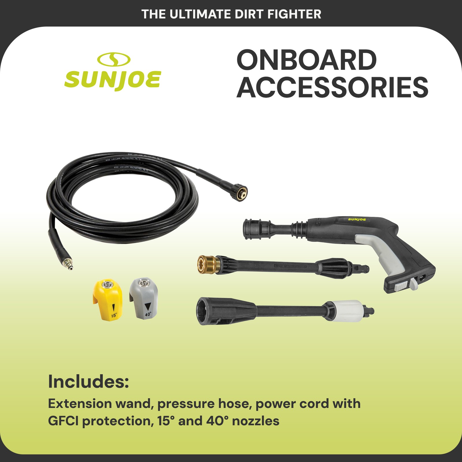 Sun Joe 11.5-Amp 1450 PSI 1.45 GPM Electric Pressure Washer, Green (Open Box)