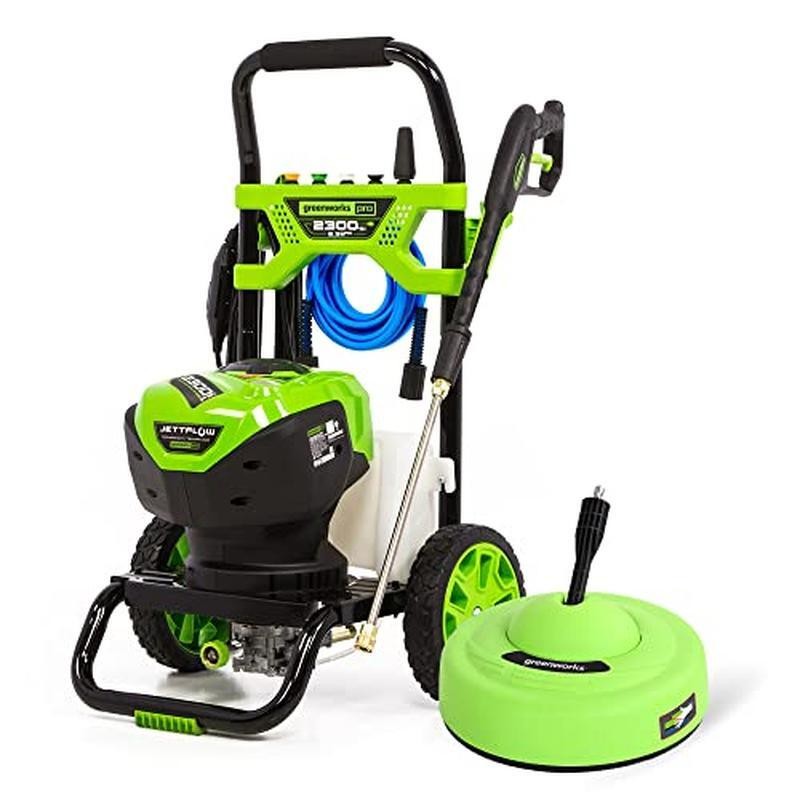 2300 PSI Electric Pressure Washer W/ 11 InSurface Cleaner Driveways Patios New