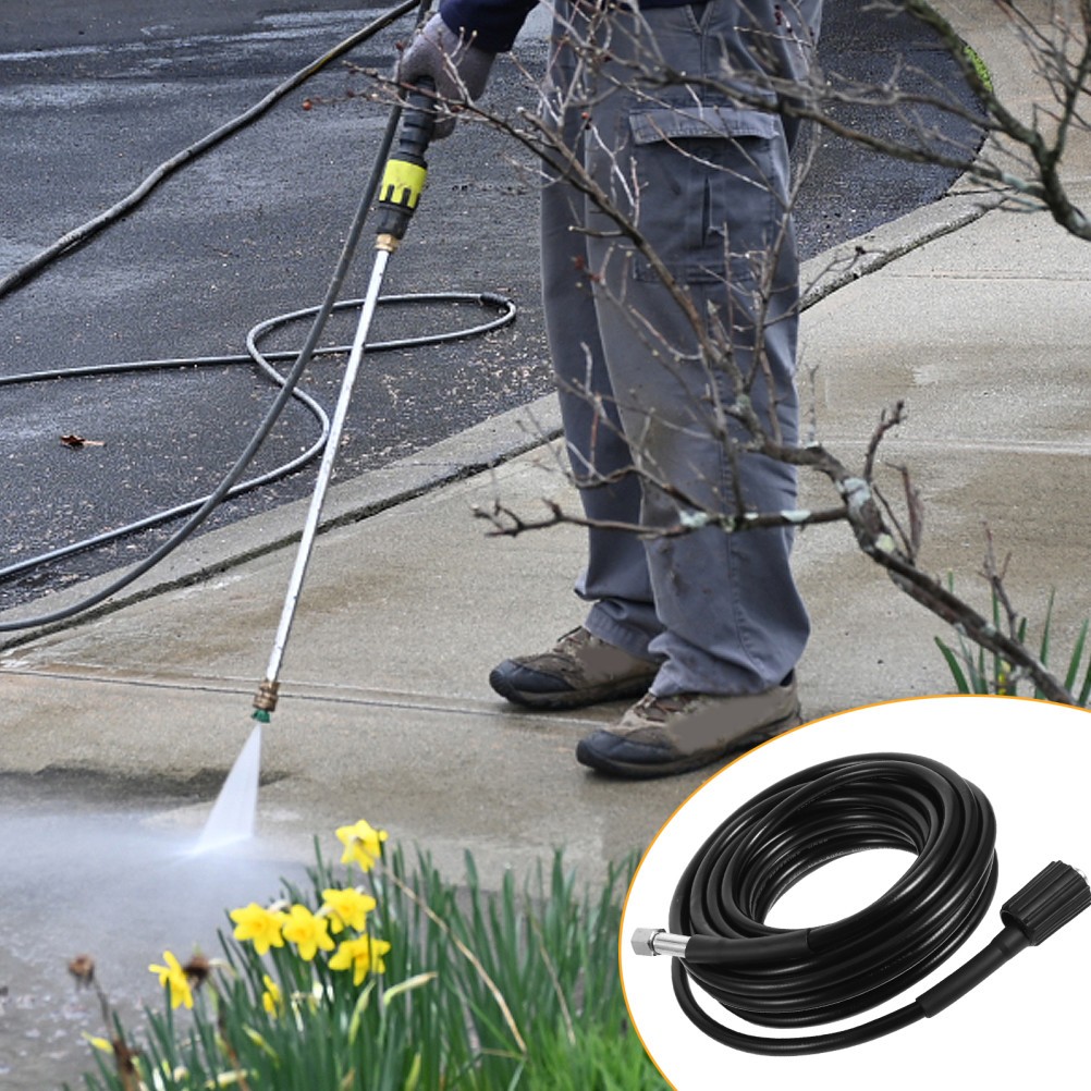 8M High Pressure Washer Hose Bar 160 Bar M22 for Cold Water Power Washer