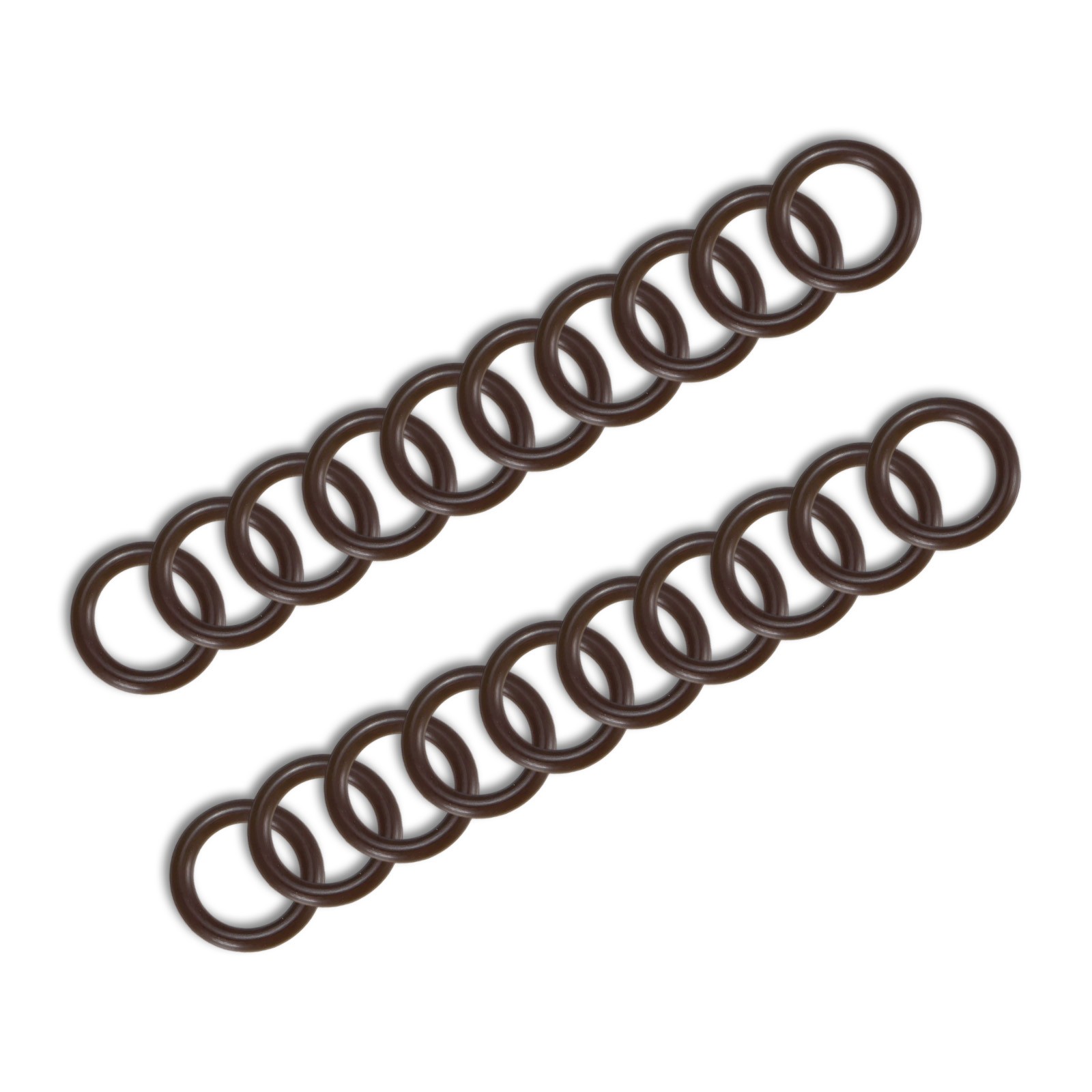 20-Pack 2/5” Fluorine Rubber O Ring Assortment Kit for Quick Coupler