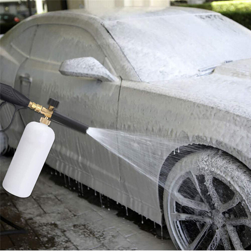 Foam Cannon Lance Pressure Washer Nozzle Tip Spray Gun 3000 PSI Jet Wash