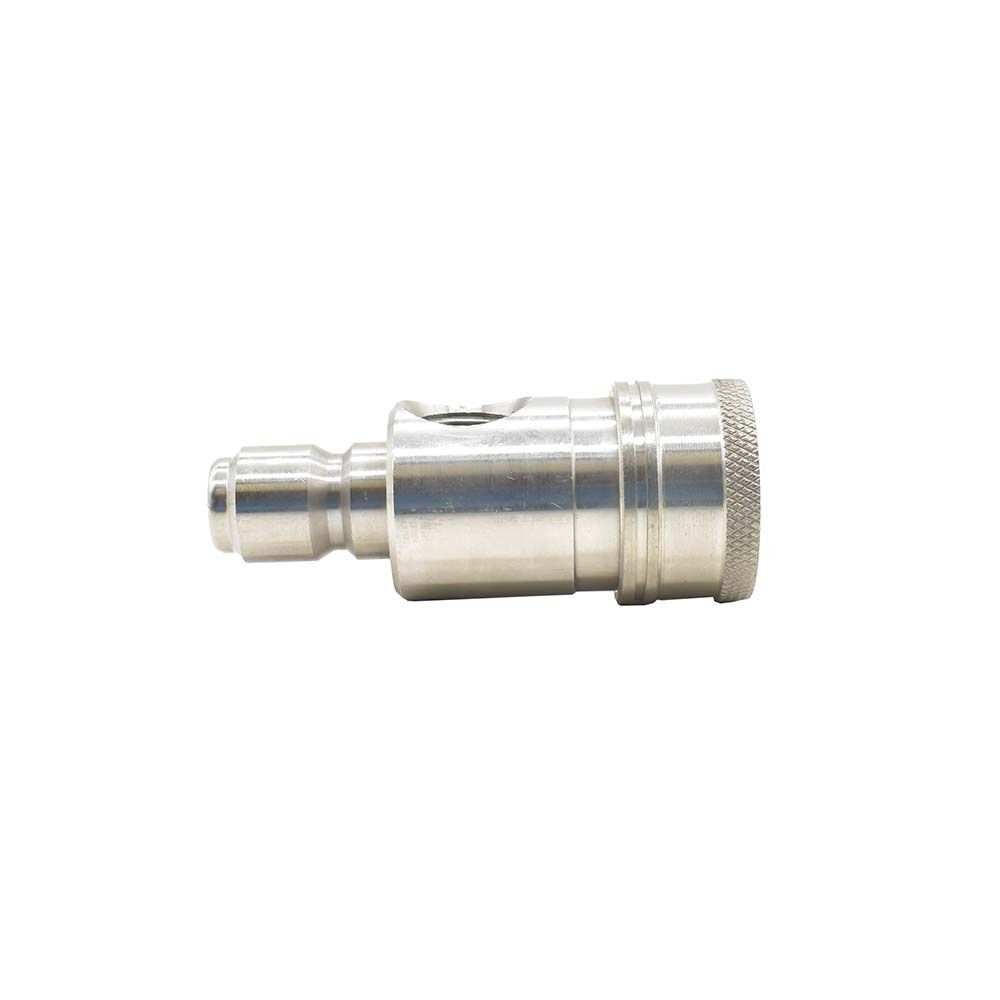 PW7222 Pressure Washer Stainless Steel Gauge Coupler 3/8 Inch Quick Connect