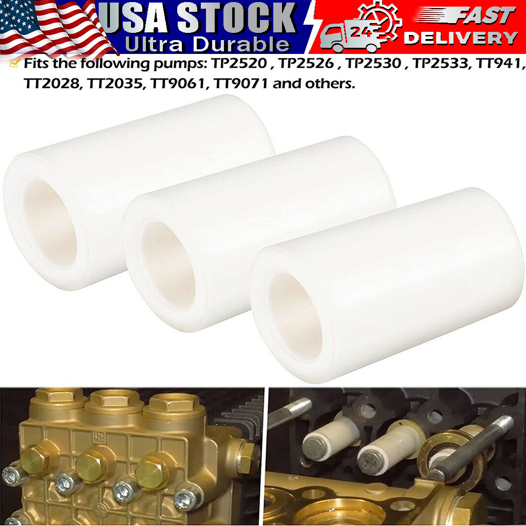 3pcs General Pump Piston Replace Ceramic 15mm for TP Pumps Replacement 51040009