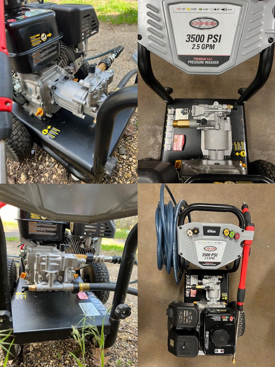 2900 PSI Power Washer Pump For Karcher Generac Homelite Horizontal 3/4″ Shaft
