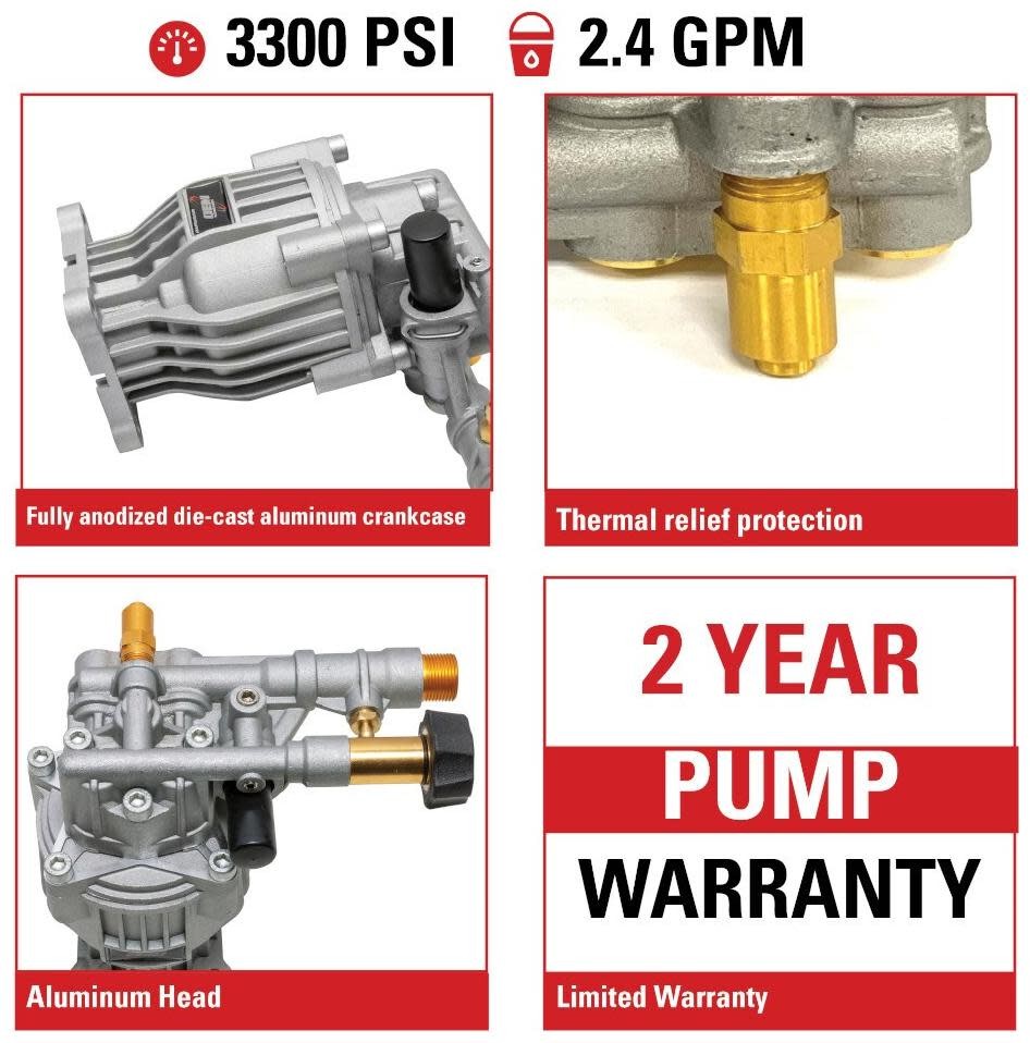 OEM Technologies 90028 OEM Technologies Fully Plumbed 3300 PSI