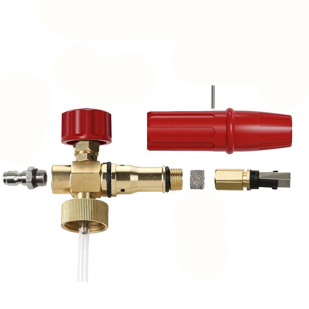 Snow Foam 1L with Foam Nozzle Adjustable 0 to 120 Degrees and 14 Quick Connect