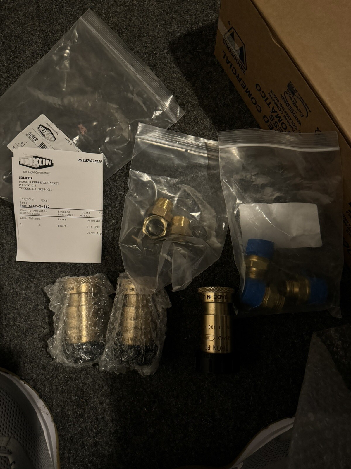 175 PSI Brass high pressure Dixon Powhaton spray nozzle