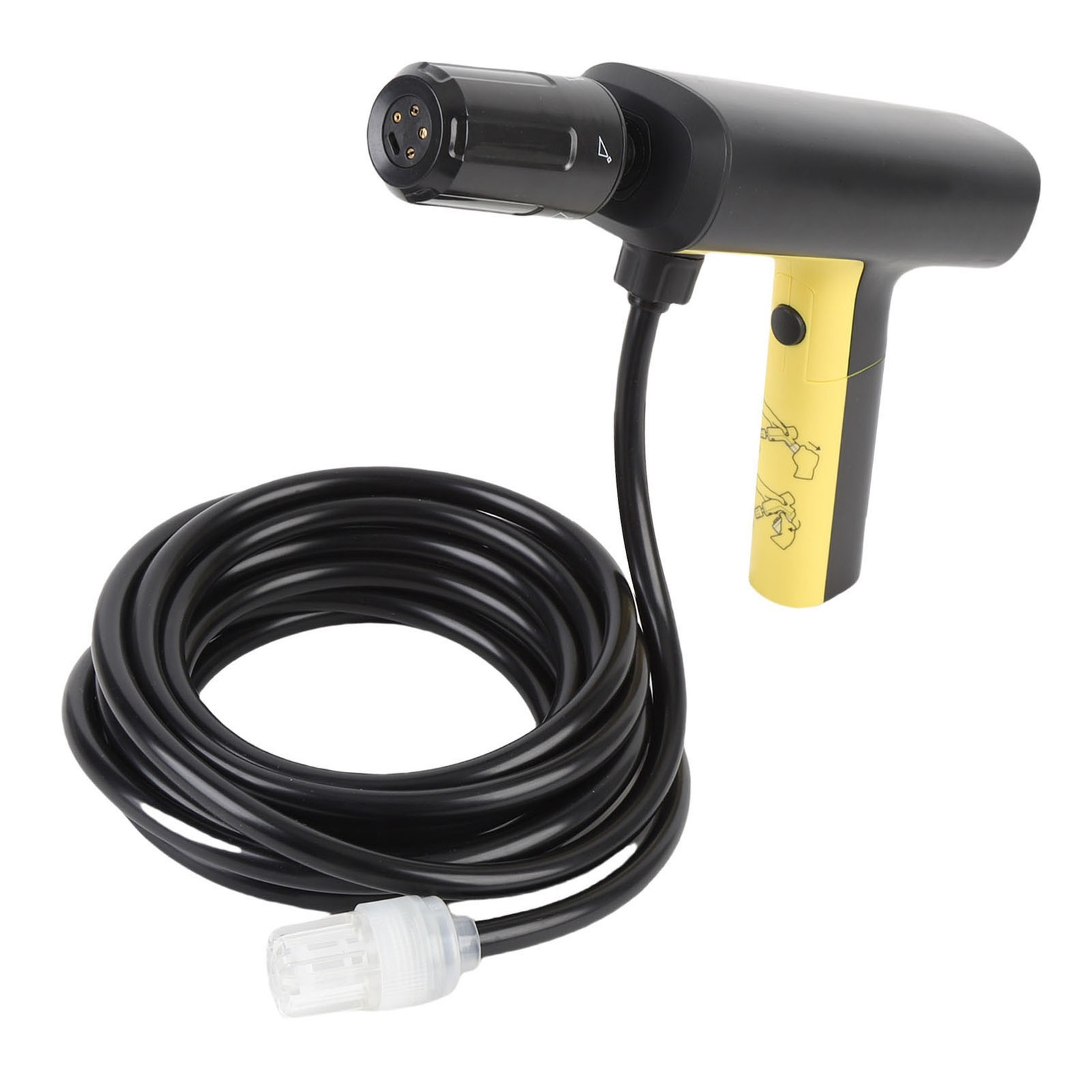 Car Washer Gun USB Charging Lightweight Water Saving 5 Gears Pressure Handheld
