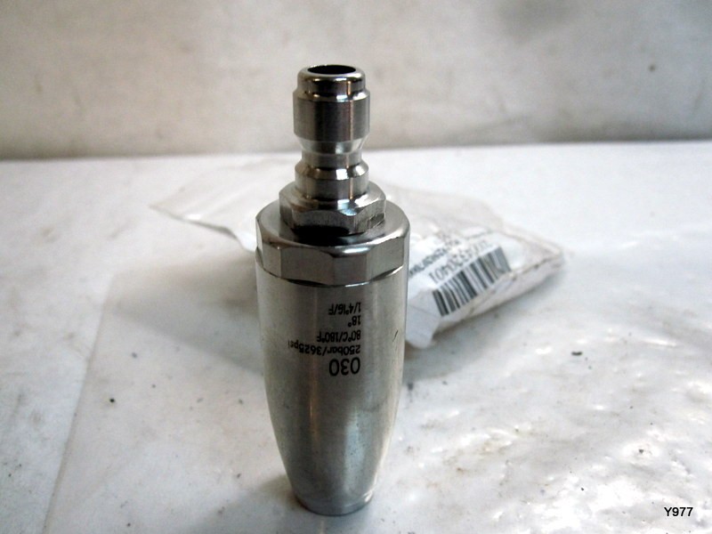1.08mm Jetter Nozzle for Pressure Washer Stainless Steel 1/4