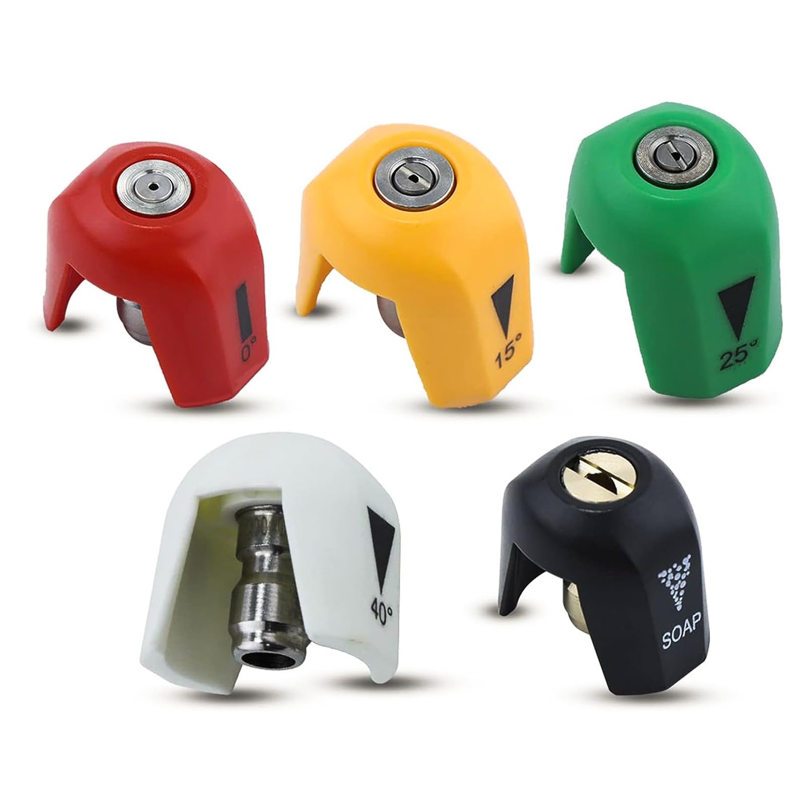 Quick Connect Spray Tips for Sun Joe SPX 3000 Series Pressure Washer Nozzle Set