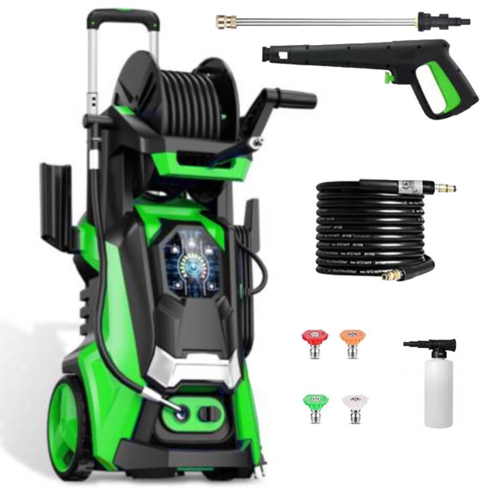 3800PSI High Pressure Washer Electric Patio Cleaner 2.8GPM w/ Telescopic Handle