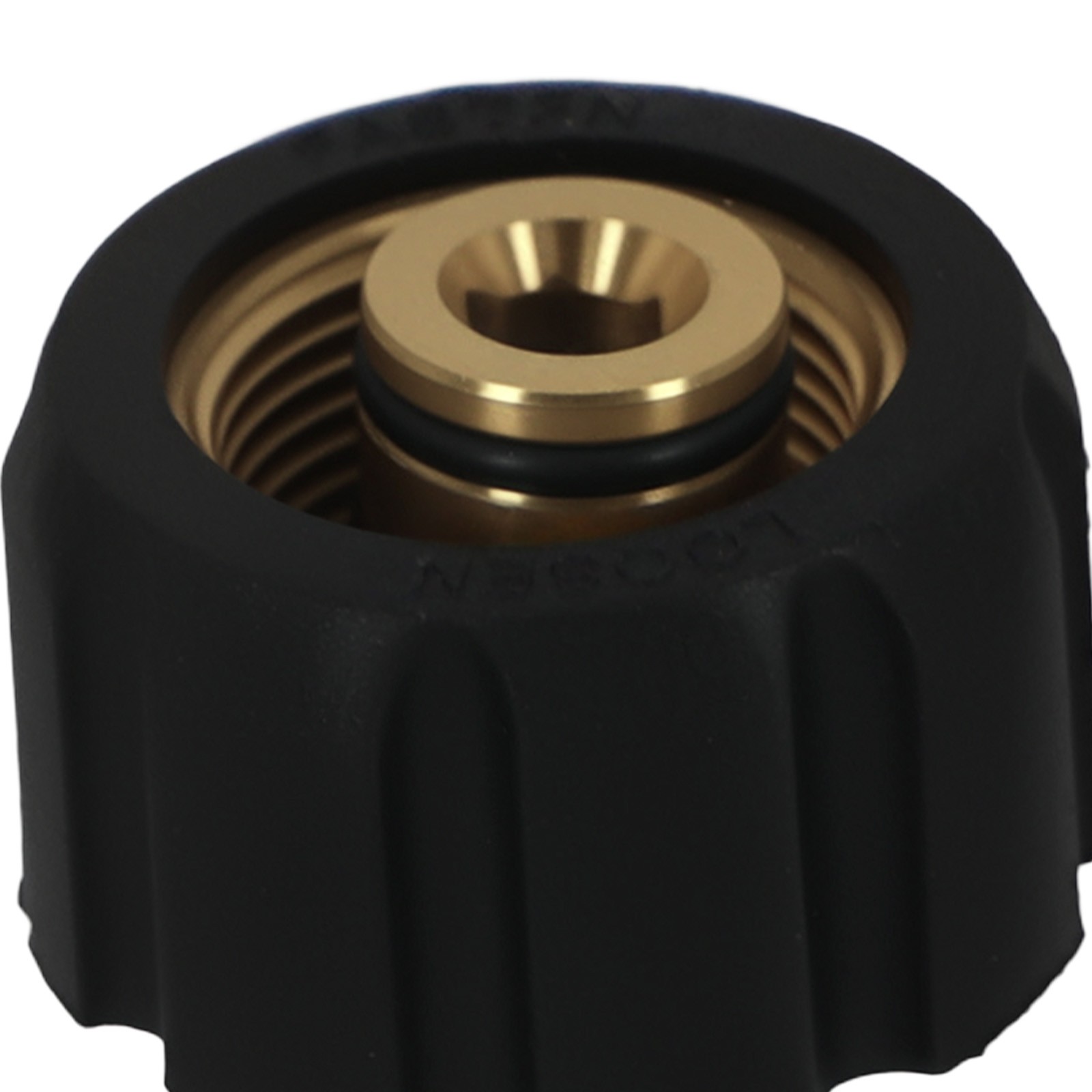 2x M22-14mm to 1/4″ Quick Connect Brass Pressure Washer Adapter 5000PSI