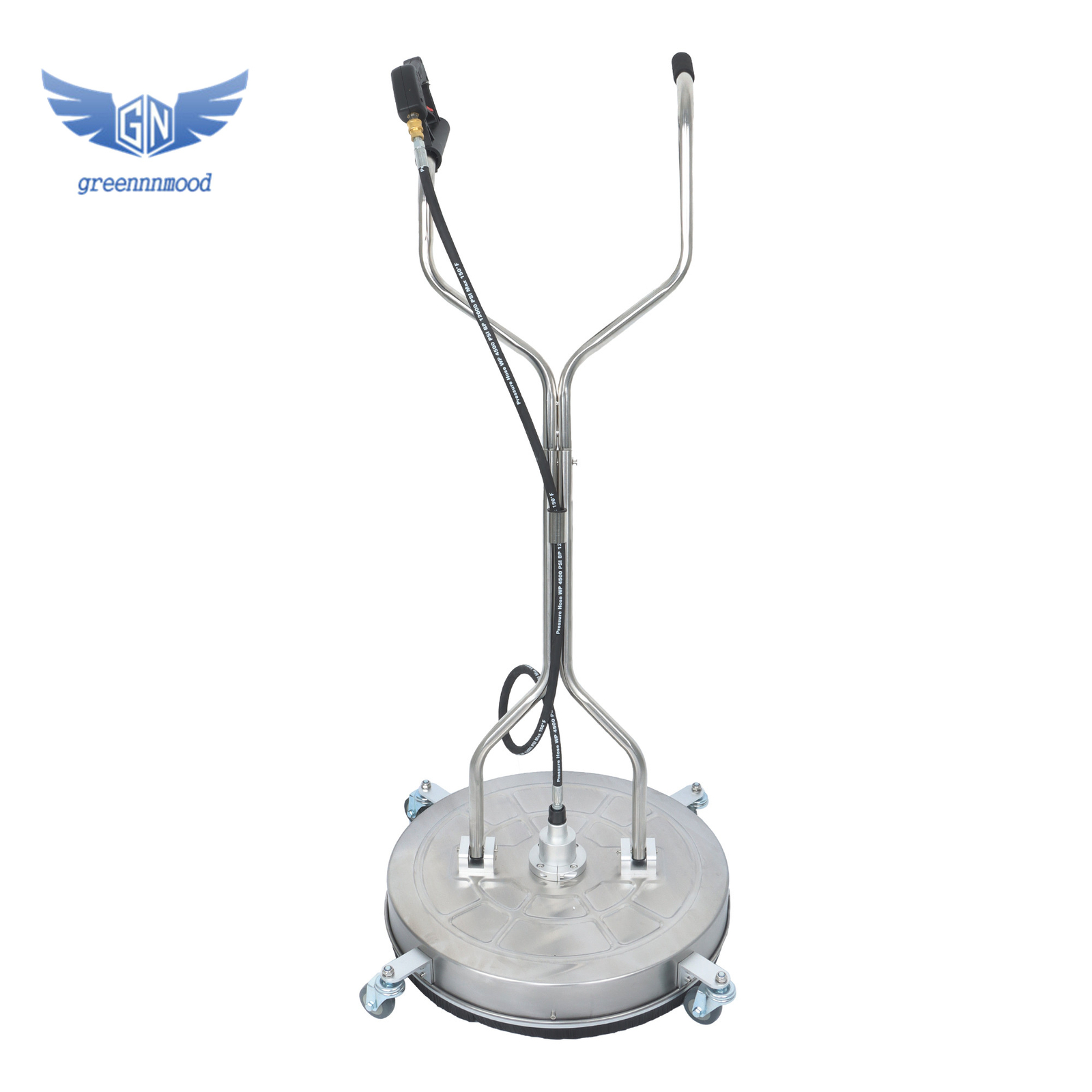 24″ Pressure Washer Surface Cleaner w/ Handles & Wheels Quick Connect