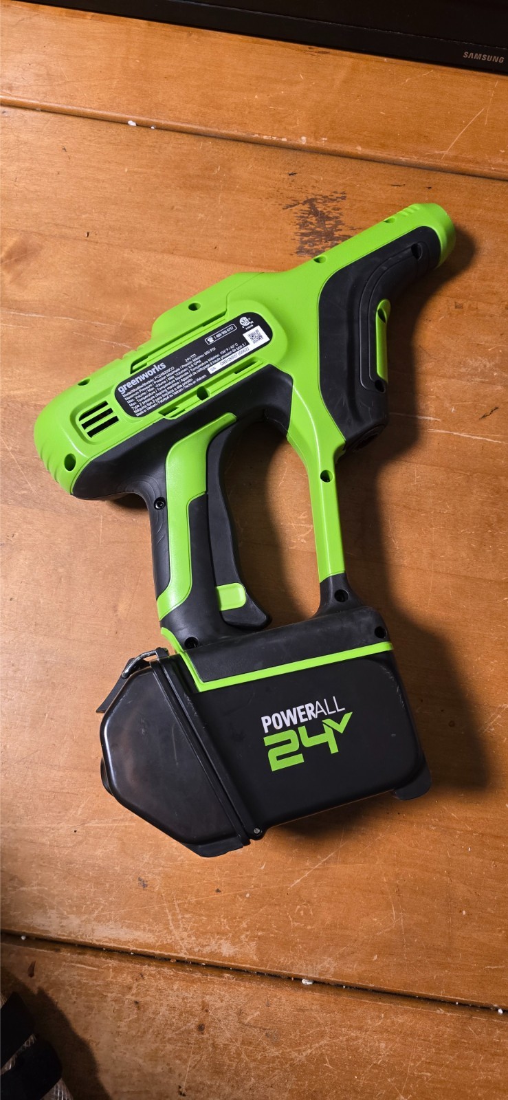 Greenworks 24V Pressure Washer Gun PC24B220CO
