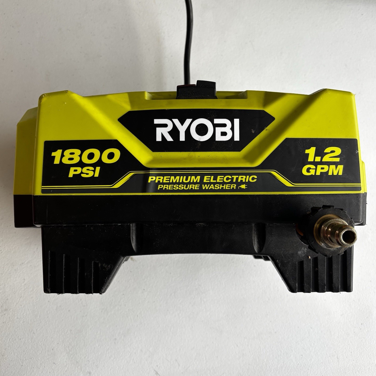 Ryobi 1800 PSI Electric Pressure Washer Compact Power Washer Unit Only Tested