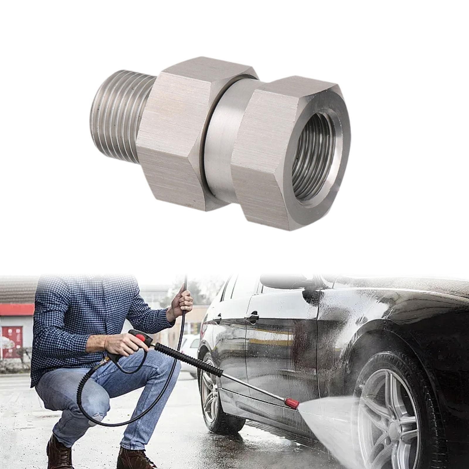 3/8 inch Pressure Washer Swivel Joint Anti Twist 360 Degree Rotation Connector