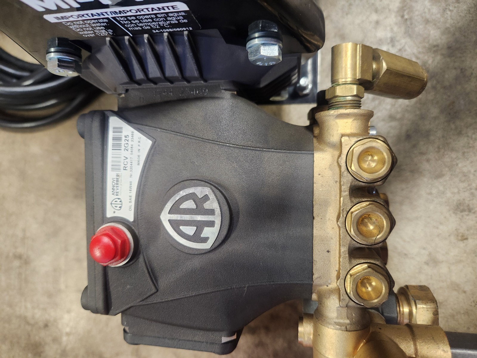 Mi-T-M 1500 PSI Corded Electric Cold Water Washer Quick Connect