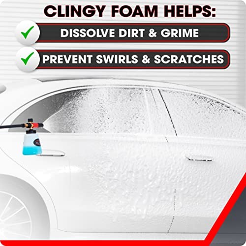 Swift Premium Foam Cannon for Pressure Washer – Heavy Duty Foam Sprayer for