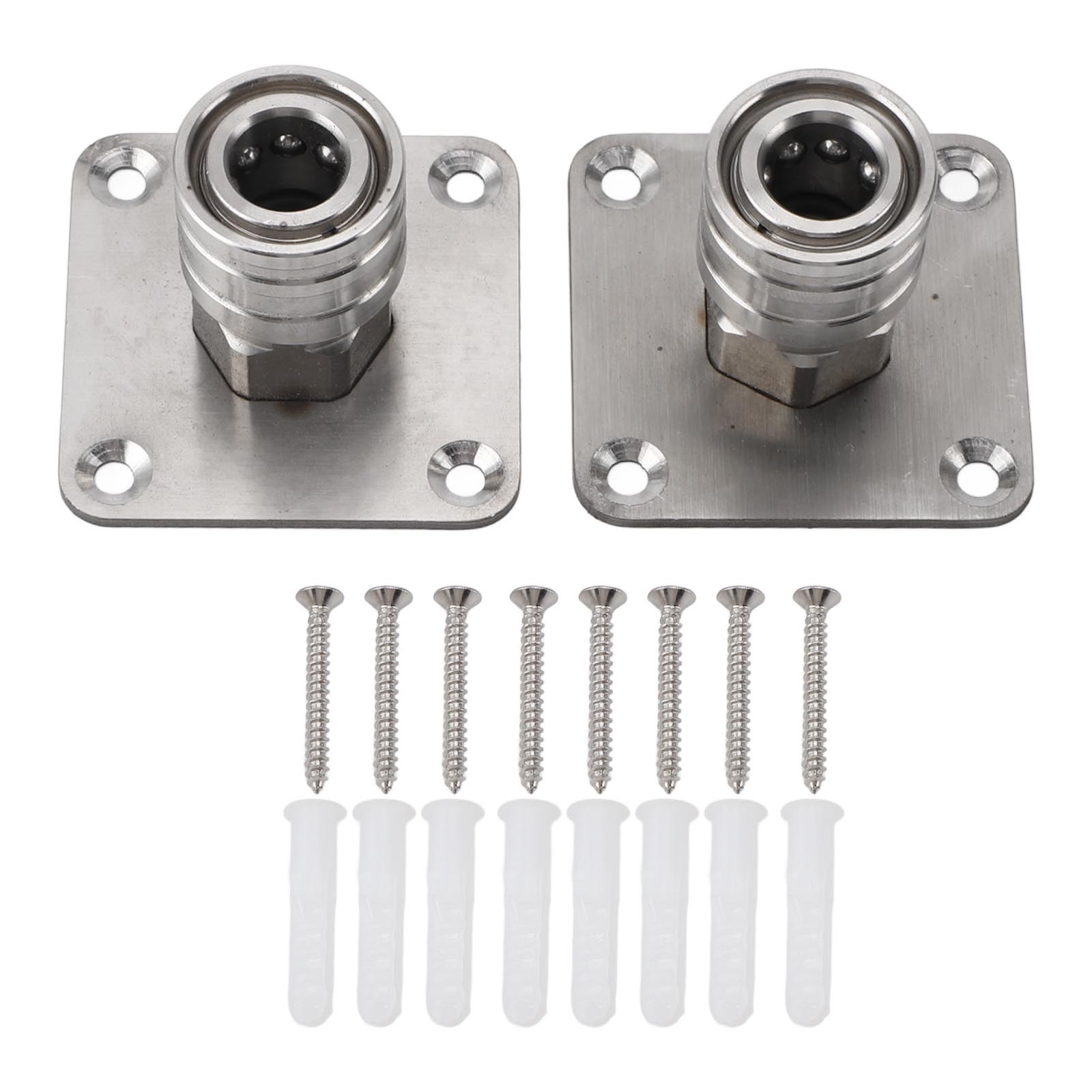 2 Pcs Pressure Washer Foam Cannon Holder Stainless Steel Wall Mount Recommended