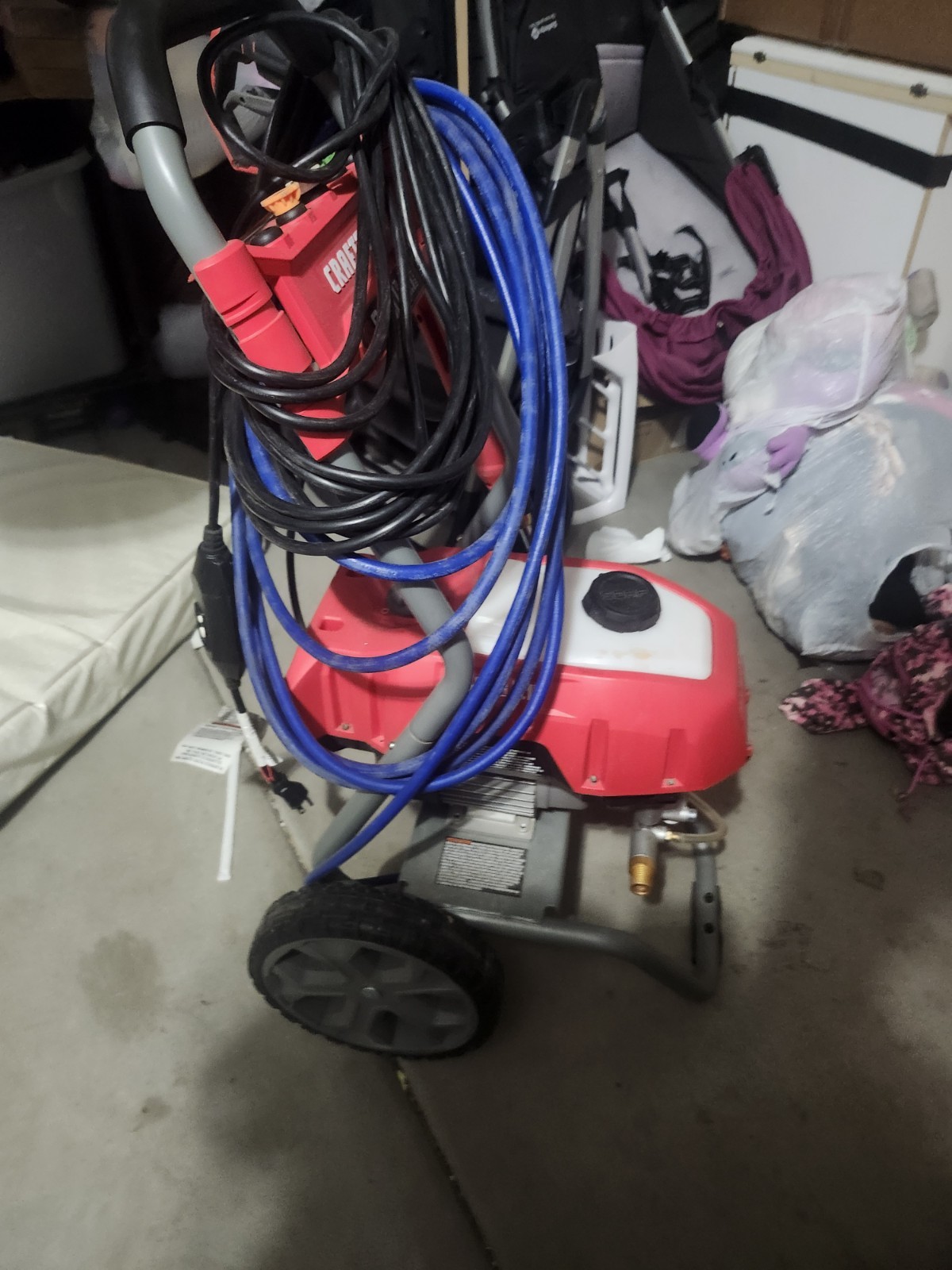 Craftsman 2400 PSI 1.1 GPM Corded Electric Cold Water Pressure Washer Red/Black