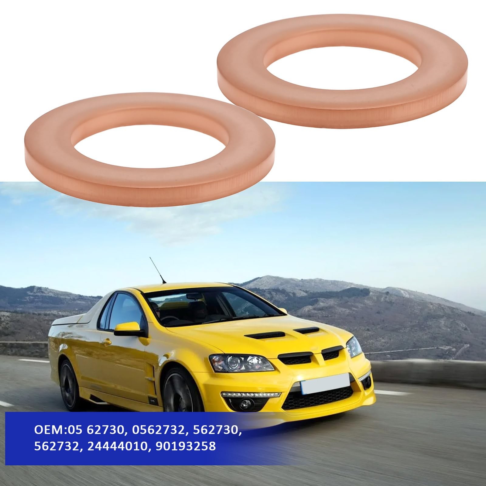 Copper Washer 15x10x1.5mm Brake Line Sealing Fits Opel Vauxhall 0562730 20PCS