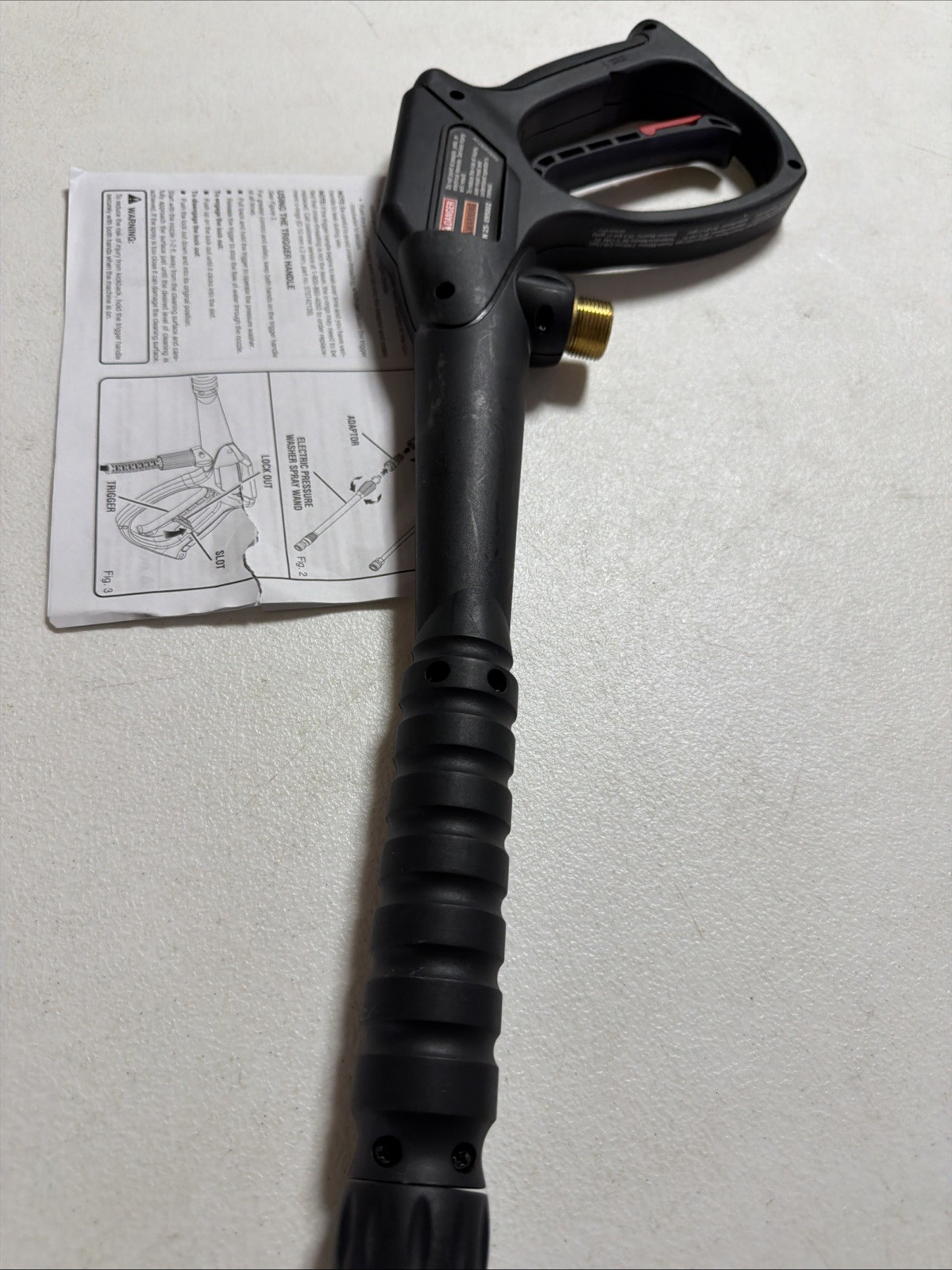 RYOBI 3,300 PSI Pressure Washer Trigger Gun Kit