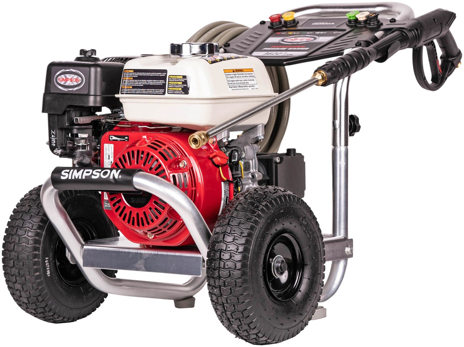 Simpson 60689 3600 PSI 2.5 GPM Gas Powered Cold Water Pressure