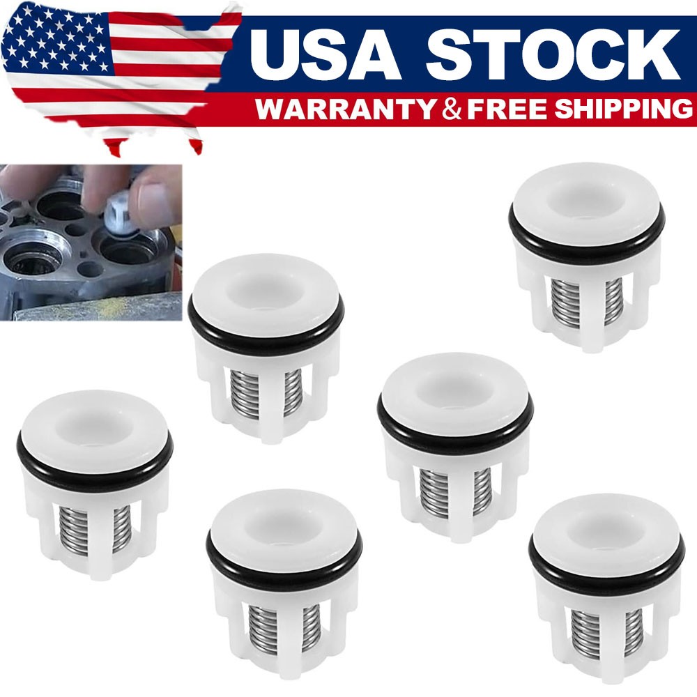 6 Pack Check Valve Kit/ AR2233 Replacement Pressure Washer Pumps Valve Kit