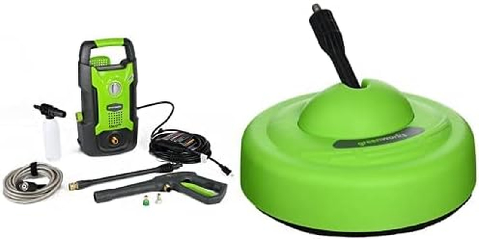 1500 PSI Portable Pressure Washer with Surface Cleaner – GPW1501