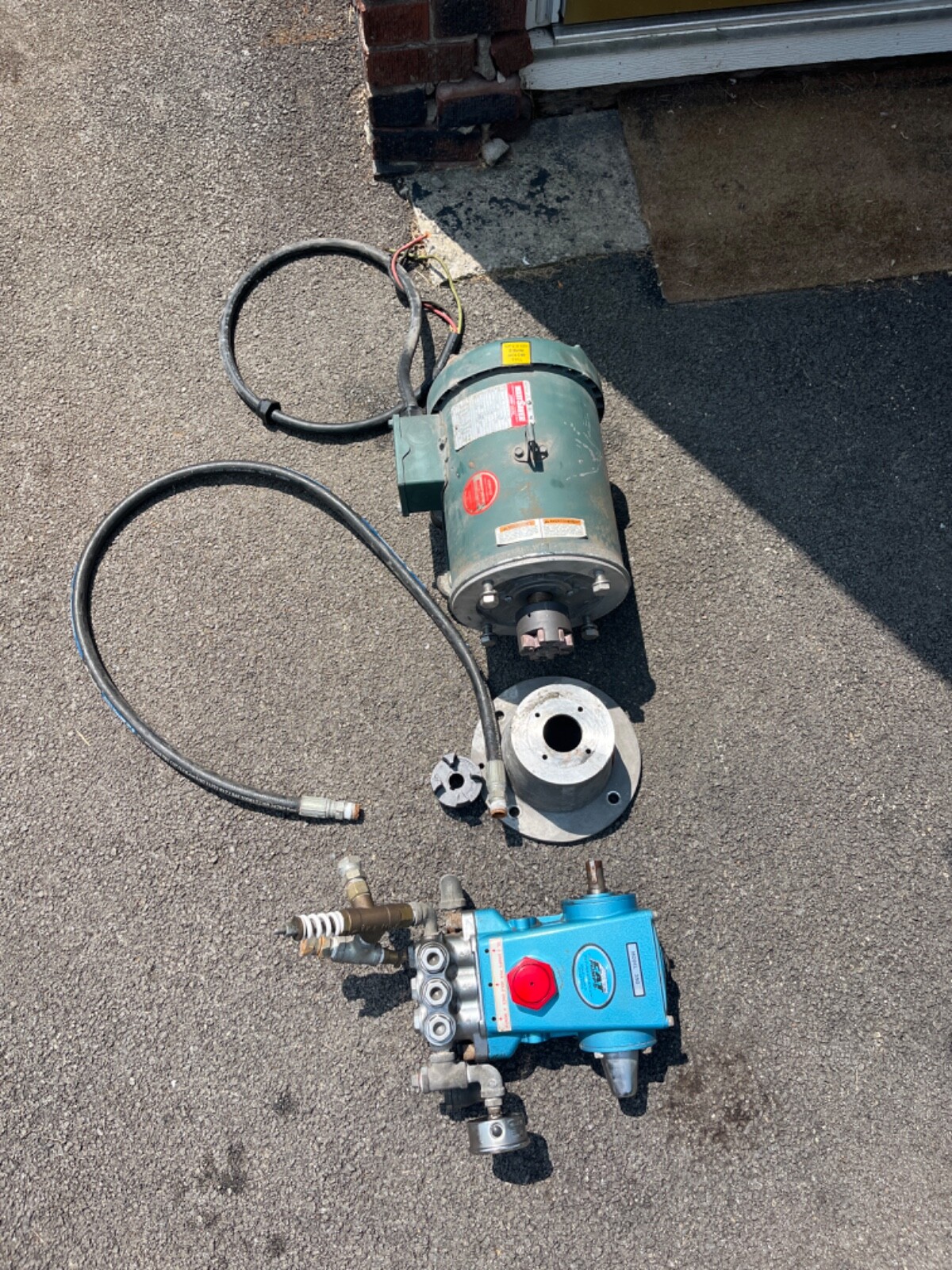 Industrial Pressure Washer Set-up
